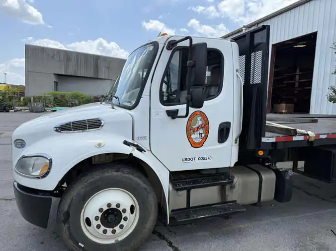 Delivery truck at Hajoca Knoxville